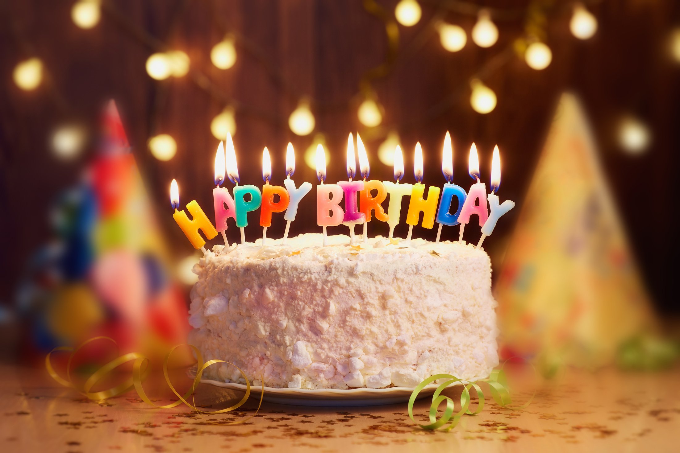 Birthday Cake with Candles